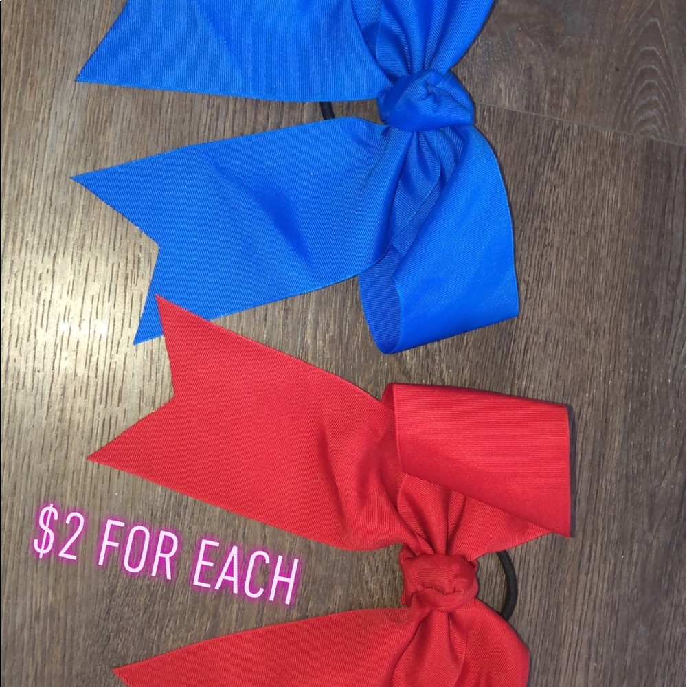 Two hair bows